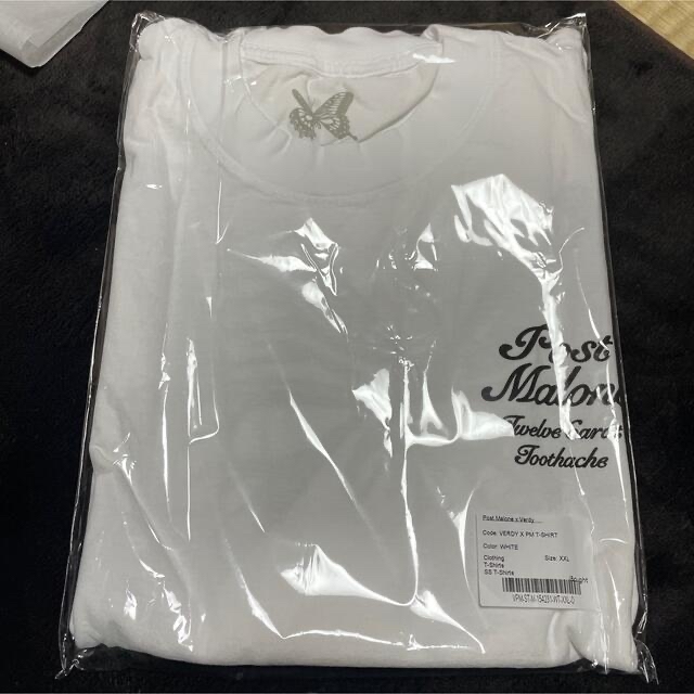 GDC(ジーディーシー)のPost Malone x Verdy Tシャツ　XXL HBX ヴェルディ メンズのトップス(Tシャツ/カットソー(半袖/袖なし))の商品写真