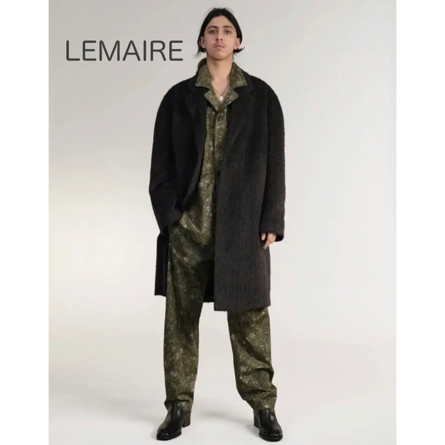 LEMAIRE - 19aw LEMAIRE ルメール シャギー チェスターコート モヘア
