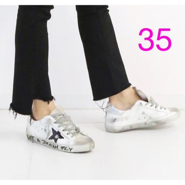 GOLDEN GOOSE PEINT SNEAKERS スニーカー 35 - スニーカー