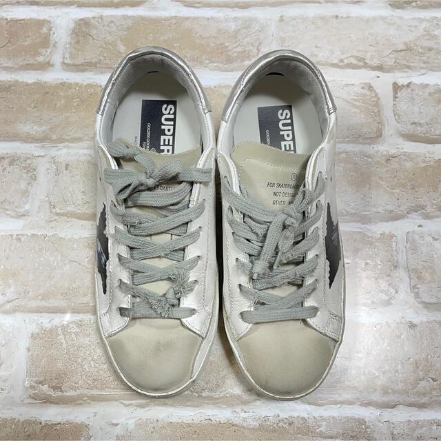 DEUXIEME CLASSE(ドゥーズィエムクラス)のGOLDEN GOOSE PEINT SNEAKERS スニーカー 35 レディースの靴/シューズ(スニーカー)の商品写真