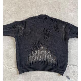 vintage crash Knit(ニット/セーター)