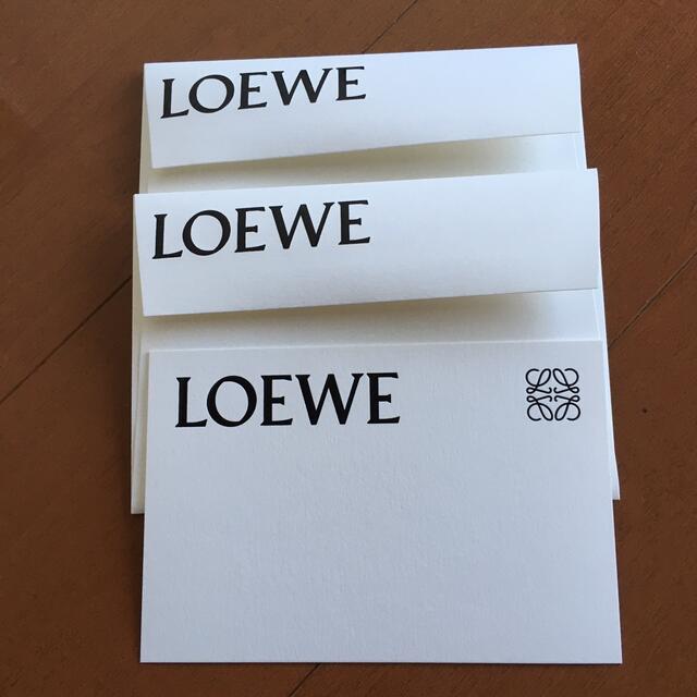 LOEWE(ロエベ)のLOEWEショッパー&メッセージカード付 レディースのバッグ(ショップ袋)の商品写真