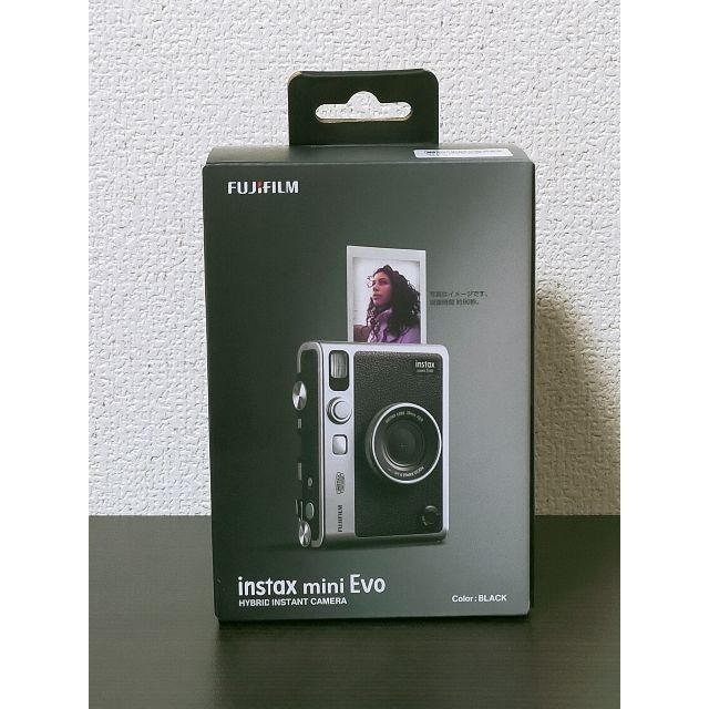 新品未開封】富士フィルム チェキ instax mini Evo ブラック - www