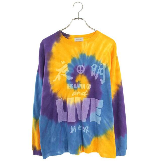 ベッドフォード 22AW Tyedye Long Sleeve T-shirts タイダイプリント長袖カットソー メンズ 1