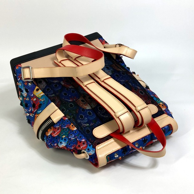 クリスチャンルブタン Christian Louboutin スタッズ オクトパス 総柄
