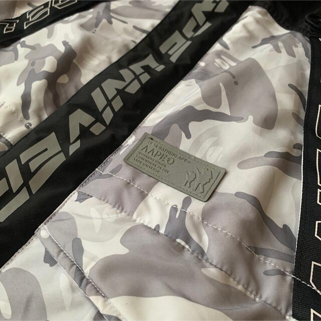 AAPE Camo マウンテンジャケット アベイシングエイプ ホワイトカモ