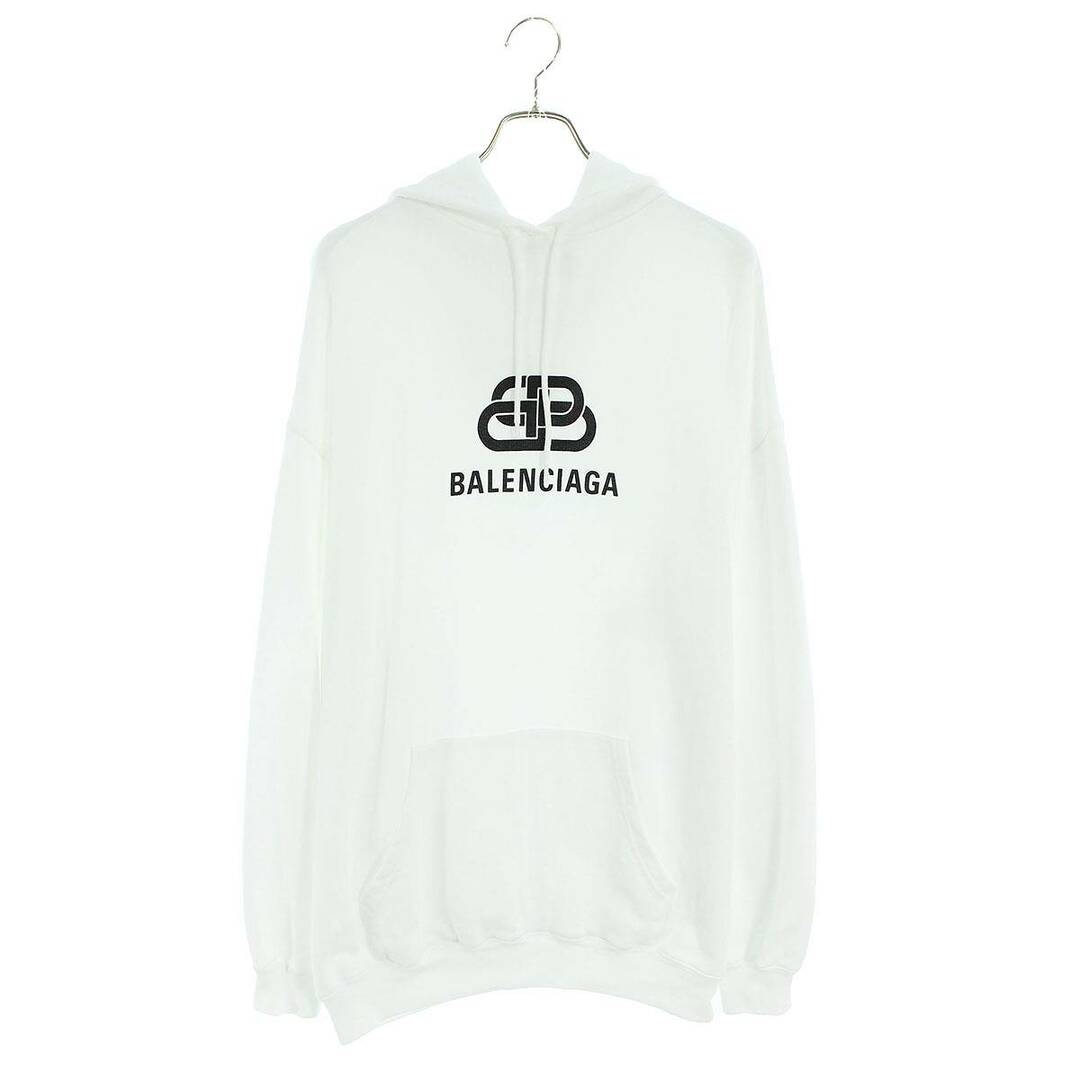 【BALENCIAGA】BBロゴ コットンスウェットパーカー