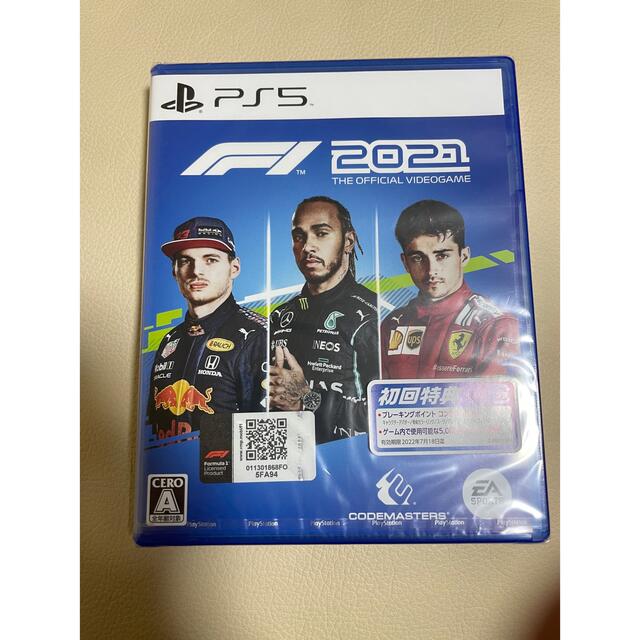 PlayStation(プレイステーション)のF1 2021 PS5 エンタメ/ホビーのゲームソフト/ゲーム機本体(家庭用ゲームソフト)の商品写真