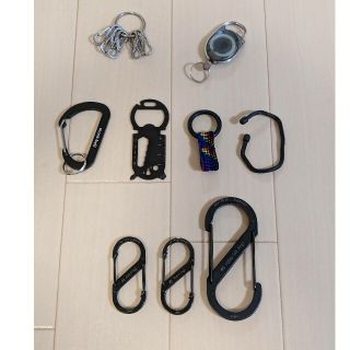 グラナイトギア(GRANITE GEAR)の用途自由!インテリアにも!  カラビナのセット売り(その他)