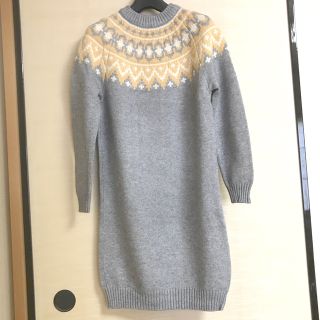 ザショップティーケー(THE SHOP TK)の未着用☆THE SHOP TK ニットワンピース(ひざ丈ワンピース)