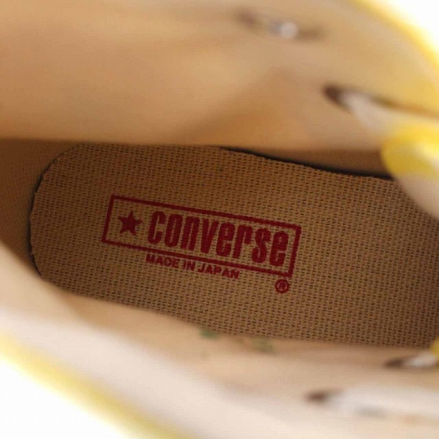 CONVERSE(コンバース)のコンバース オールスター キャンバス スニーカー シューズ 5.5 黄色 レディースの靴/シューズ(スニーカー)の商品写真