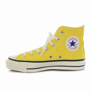 コンバース(CONVERSE)のコンバース オールスター キャンバス スニーカー シューズ 5.5 黄色(スニーカー)