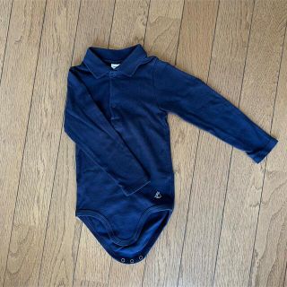 プチバトー(PETIT BATEAU)のプチバトー　長袖ロンパース(ロンパース)