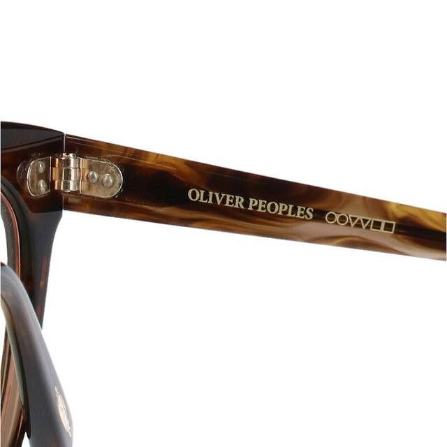 Oliver Peoples(オリバーピープルズ)のオリバーピープルズ 鼈甲柄 カラーサングラス メンズ 53□20-140 メンズのファッション小物(サングラス/メガネ)の商品写真