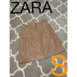 ザラ(ZARA)のZARA レザー ミニスカート(ミニスカート)