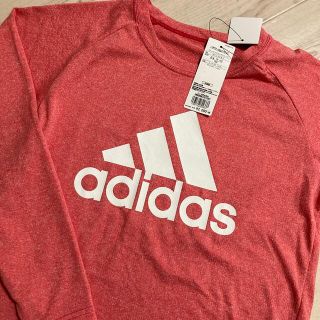 アディダス(adidas)の新品アディダスadidas 160ジュニア長袖シャツ クルーネックロングスリーブ(Tシャツ/カットソー)