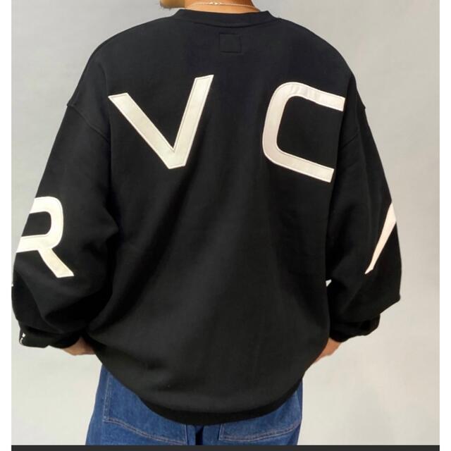 ルーカ XL FAKE RVCA クルー スウェット オーバーサイズ トレーナー ...