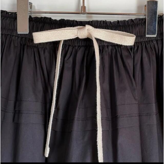 Demi-Luxe BEAMS(デミルクスビームス)のLEE MATHEWS / Robin プリーツ スカート　ブラック　黒 レディースのスカート(ロングスカート)の商品写真