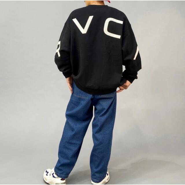 ルーカ L FAKE RVCA クルー スウェット オーバーサイズ トレーナー