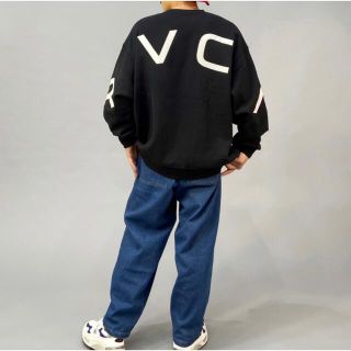 ルーカ(RVCA)のルーカ L FAKE RVCA クルー スウェット オーバーサイズ トレーナー(スウェット)