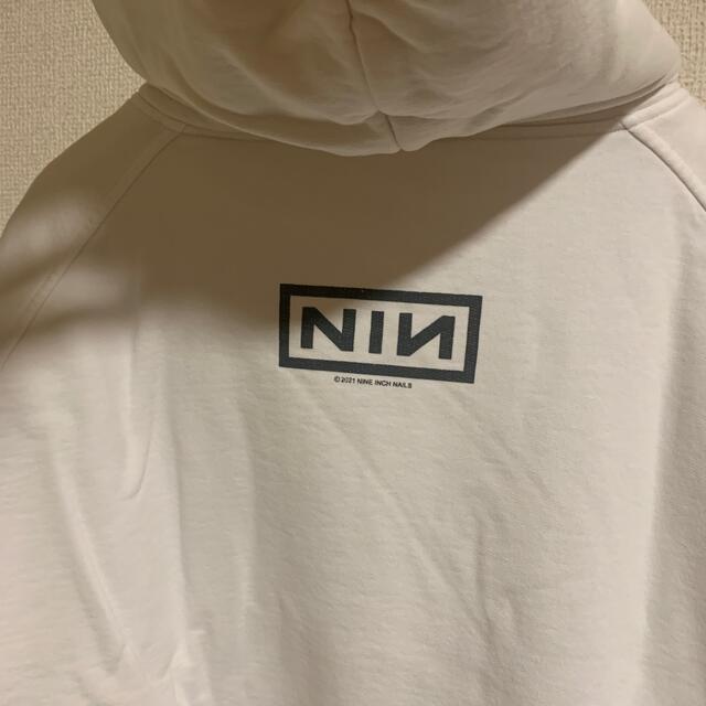 COMOLI(コモリ)の【サイズ4】NINE INCH NAILS × COMOLI フーディ メンズのトップス(パーカー)の商品写真