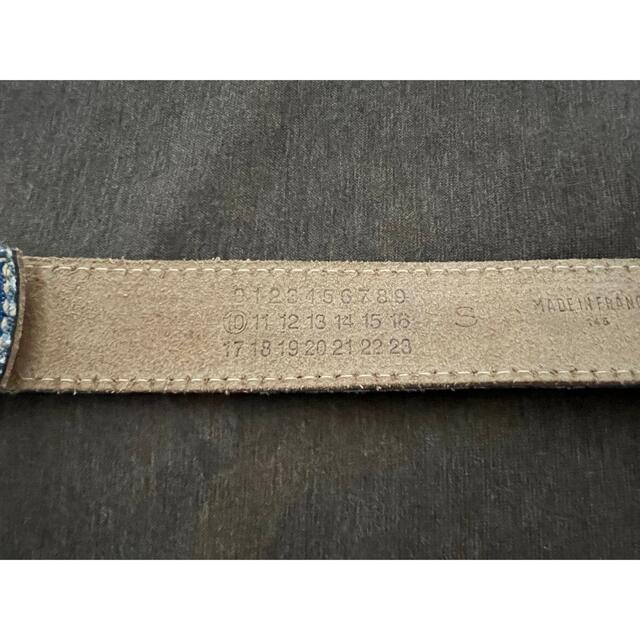 Margiela マルジェラ ⑩ デニムベルト 初期 本人期 98~2000初頭 | www