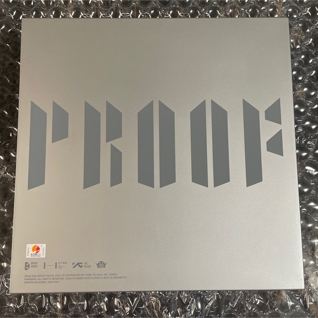 BTS proof コレクターズエディション　傷有り　BOOK CD ポスター