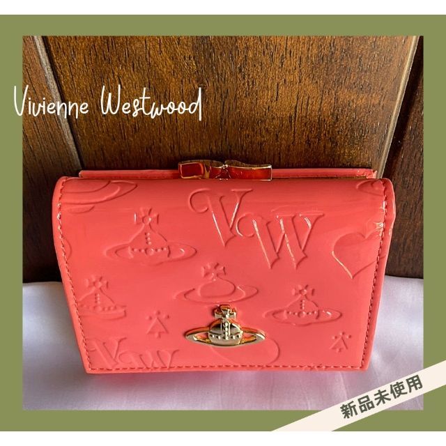 Vivienne Westwood - 三つ 折り財布 新品 【正規品】 Vivienne Westwood ピンクの通販 by にこにこs shop｜ヴィヴィアンウエストウッドならラクマ