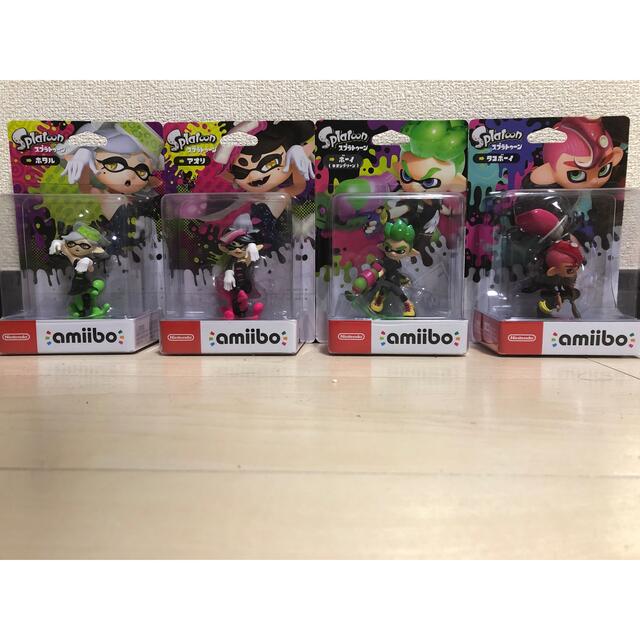 たんたん様専用 スプラトゥーンamiibo 4体セット 【期間限定お値