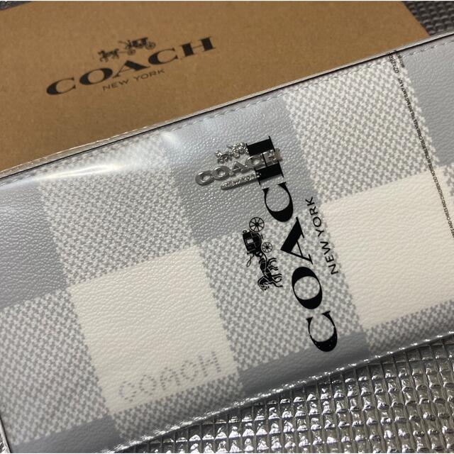 COACH(コーチ)のcoach レザー長財布 レディースのファッション小物(財布)の商品写真