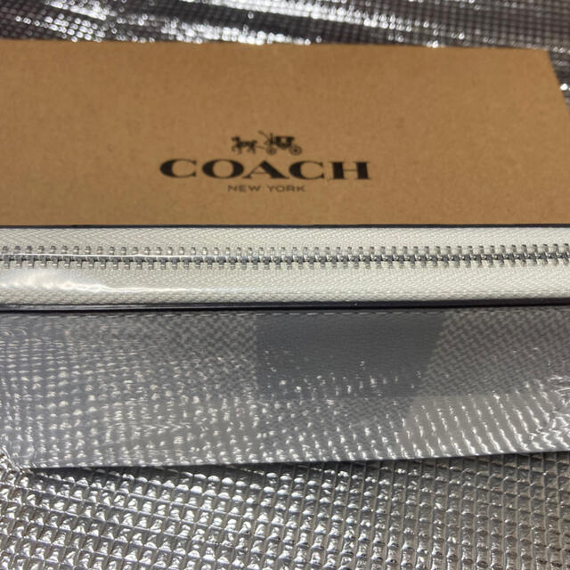 COACH(コーチ)のcoach レザー長財布 レディースのファッション小物(財布)の商品写真