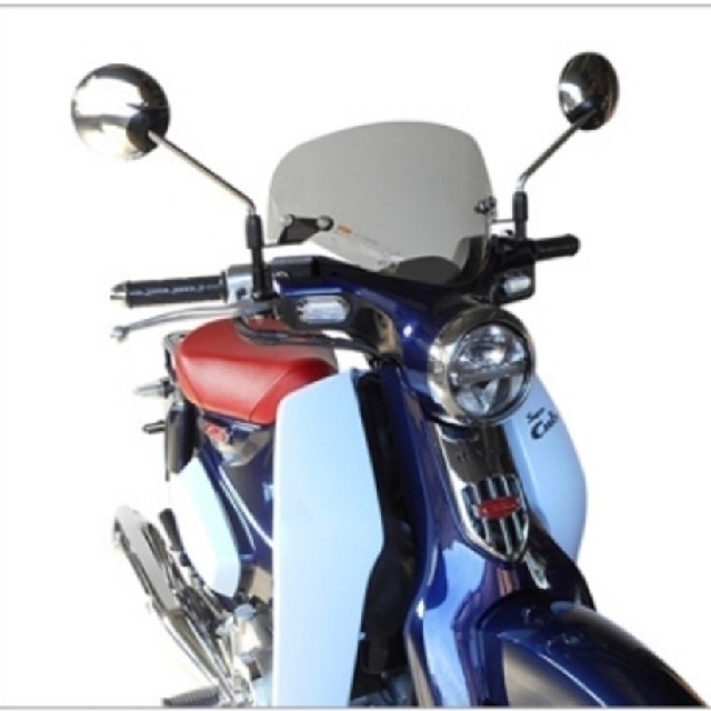旭風防　ショートバイザー　C125専用 自動車/バイクのバイク(パーツ)の商品写真