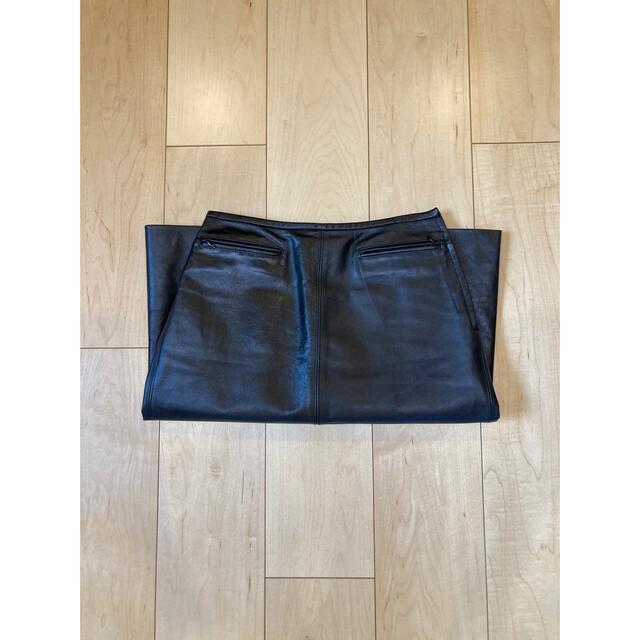 専用 80s vintage cow leather middle sk