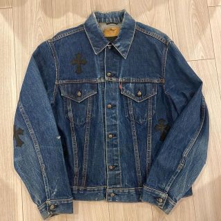 クロムハーツ(Chrome Hearts)の特別価格 クロムハーツ クロスパッチ リーバイス デニム ジャケット サイズM(デニム/ジーンズ)