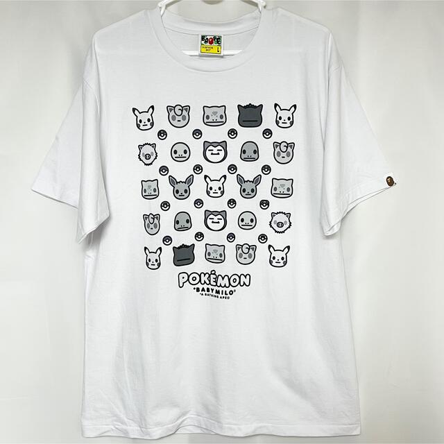 APE × Pokemon コラボ　ベイビーマイロ風 ポケモン Tシャツ　L 1