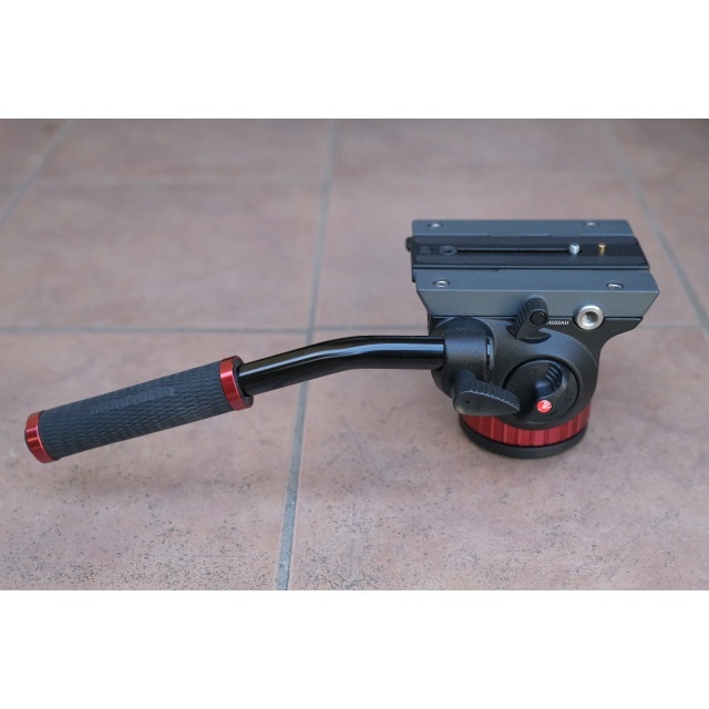 美品 Manfrotto マンフロット MVH502AH ビデオ雲台