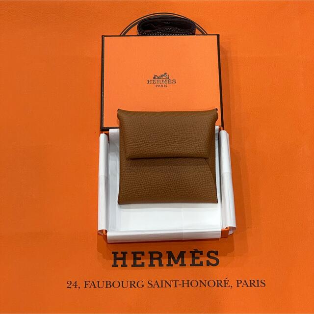 新品未使用 レア HERMES エルメス バスティア コインケース ゴールド