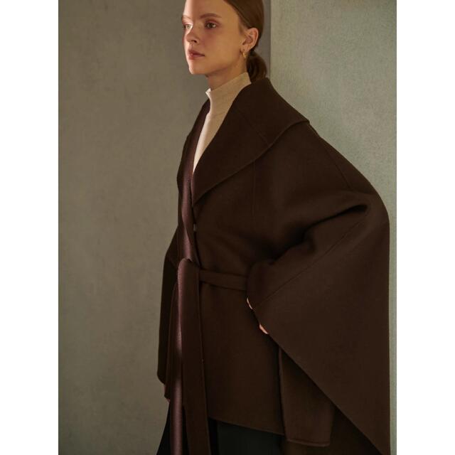 数量限定・即納特価!! 新品タグ付☆ L'or ロル Irregular hem Cape
