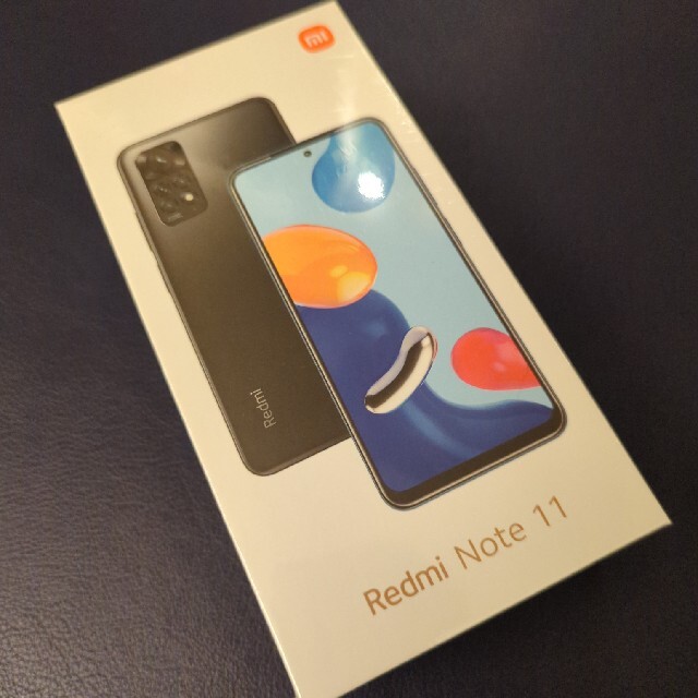 Redmi Note 11 Graphite Gray グラファイトグレー 新品 スマホ/家電/カメラのスマートフォン/携帯電話(スマートフォン本体)の商品写真