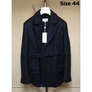 マルタンマルジェラ(Maison Martin Margiela)の新品 定価24.2万円 44 19aw マルジェラ ショールカラーコート 133(ステンカラーコート)