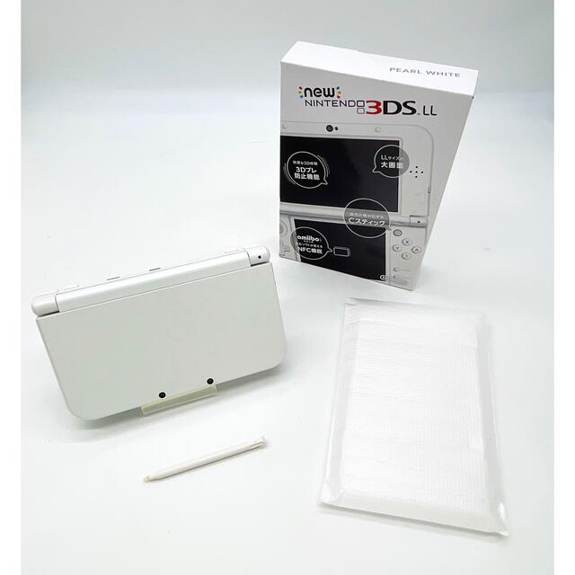 任天堂　Newニンテンドー3DS LL パールホワイト【極美品】