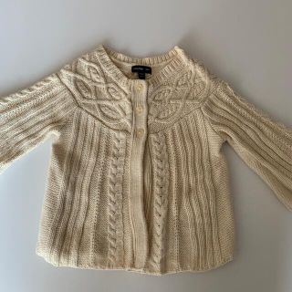 ベビーギャップ(babyGAP)のBaby Gap 子供服、カーディガン、90cm、クリーム色(カーディガン)