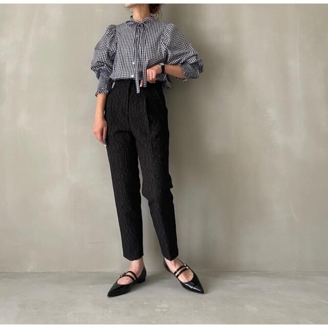 howdy. jacquard camisole×jacquard pants-eastgate.mk