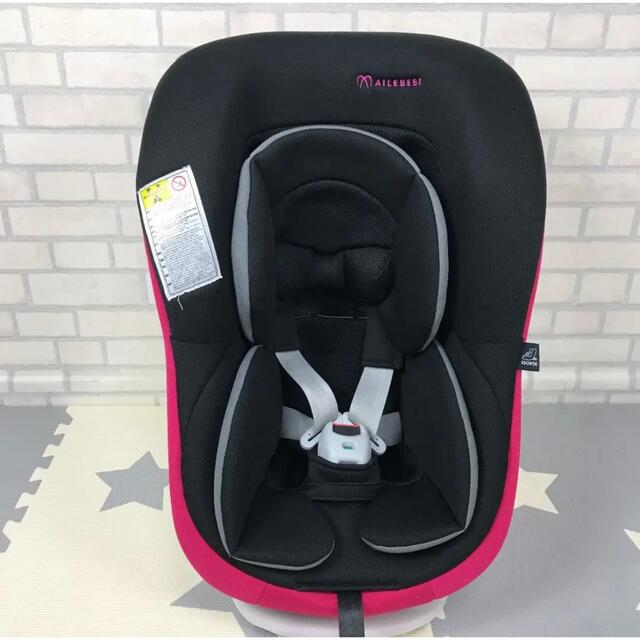 エールべべ　キュートフィックス　ISOFIX チャイルドシート キッズ/ベビー/マタニティの外出/移動用品(自動車用チャイルドシート本体)の商品写真