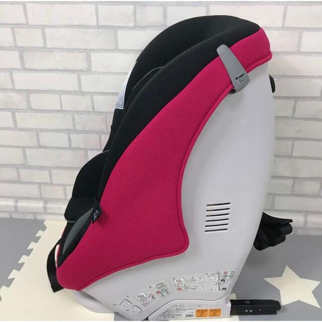 エールべべ　キュートフィックス　ISOFIX チャイルドシート キッズ/ベビー/マタニティの外出/移動用品(自動車用チャイルドシート本体)の商品写真