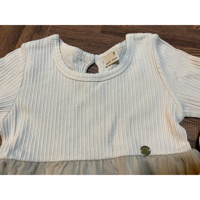 petit main(プティマイン)のプティマイン　トップス　チュニック　90 キッズ/ベビー/マタニティのキッズ服女の子用(90cm~)(Tシャツ/カットソー)の商品写真