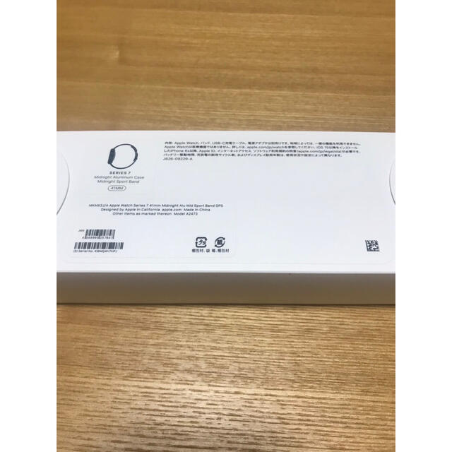 Apple Watch Series 7 GPSモデル 41mm ブラック