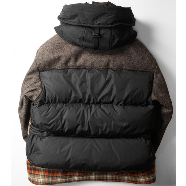 DSQUARED2(ディースクエアード)の21秋冬/新品45万ディースクエアードウールマウンテンパーカーダウンコート52 メンズのジャケット/アウター(ダウンジャケット)の商品写真