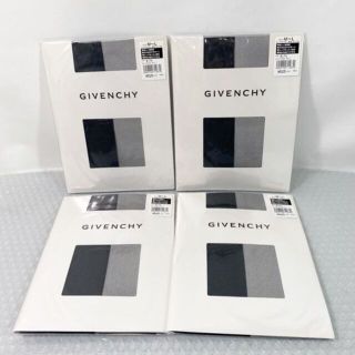 ジバンシィ(GIVENCHY)の4組 GIVENCHY★ストッキング 黒ストッキング マチ付き(タイツ/ストッキング)