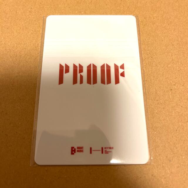 防弾少年団(BTS)(ボウダンショウネンダン)のProof Collector’s Edition  ランダム トレカ  テテ エンタメ/ホビーのCD(K-POP/アジア)の商品写真